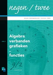 Omslag van 9 Algebra, verbanden, grafieken en functies