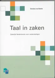 Omslag van Taal in zaken
