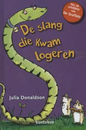 Omslag van De slang die kwam logeren