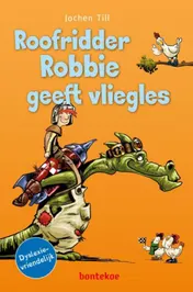 Omslag van Roofridder Robbie geeft vliegles