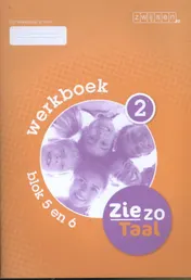 Omslag van werkboekje