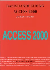 Omslag van Basishandleiding Access 2000