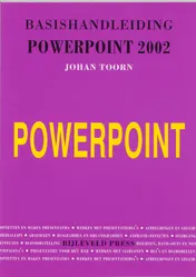 Omslag van Basishandleiding PowerPoint 2002