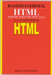 Omslag van Basishandboek HTML