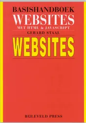 Omslag van Basishandboek websites met HTML & JavaScript