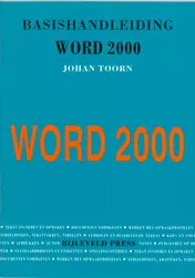 Omslag van Basishandleiding Word 2000
