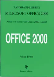 Omslag van Basishandleiding Microsoft Office 2000