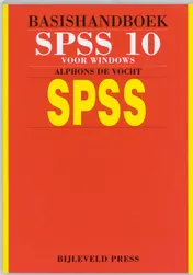 Omslag van Basishandboek SPSS 10