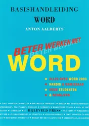 Omslag van Basishandleiding Beter Werken met Word