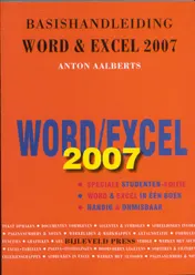 Omslag van Basishandleiding Word & Excel 2007