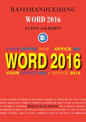 Omslag van Basishandleiding Word 2016