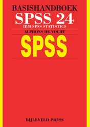 Omslag van Basishandboek SPSS 24