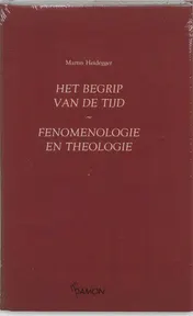 Omslag van Het begrip tijd . Fenomenologie en theologie