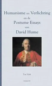Omslag van Humanisme en verlichting en de postume essays van David Hume