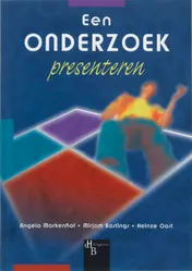 Omslag van Onderzoek presenteren