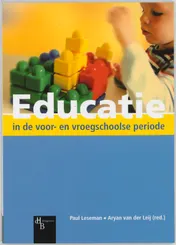 Omslag van Educatie in de voor- en vroegschoolse periode
