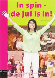 Omslag van In spin de juf is in