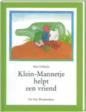 Omslag van Klein-Mannetje helpt een vriend