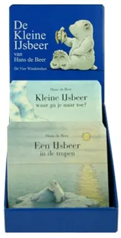 Omslag van Kleine IJsbeer kartonboekjes display 2x5 ex