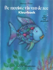 Omslag van Het mooiste vis van de zee kleurboek met stickers display 10 ex
