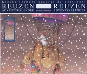 Omslag van Kleine IJsbeer bezorgt de kerstpost reuzenadventskalender