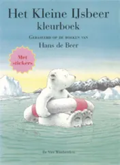 Omslag van Het Kleine IJsbeer kleurboek display 10 ex