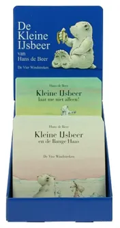 Omslag van Kleine IJsbeer kartonboekjes display 2x5 ex