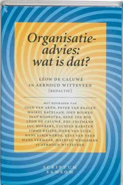 Omslag van Organisatieadvies: wat is dat?
