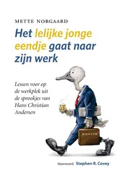 Omslag van Het lelijke jonge eendje gaat aan het werk