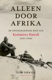 Omslag van Alleen door Afrika