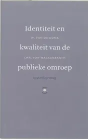 Omslag van Identiteit en kwaliteit van de publieke omroep