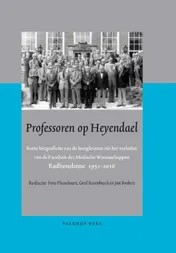 Omslag van Professoren op Heyendael