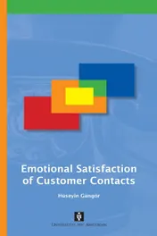 Omslag van Emotional Satisfaction of Customer Contacts