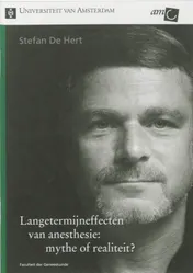 Omslag van Langetermijneffecten van anesthesie