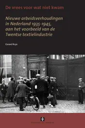 Omslag van De vrees voor wat niet kwam