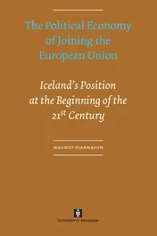 Omslag van The Political Economy of Joining the European Union
