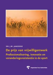 Omslag van De prijs van vrijwilligerswerk