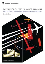 Omslag van Zakelijkheid en zorgvuldigheid in balans
