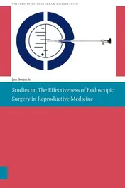 Omslag van Studies on the effectiveness of endoscopic surgery in reproductive medicine