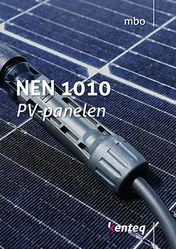 Omslag van NEN 1010 PV-panelen