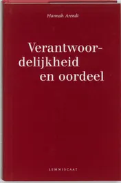 Omslag van Verantwoordelijkheid en oordeel