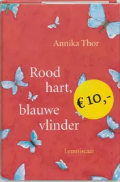 Omslag van Rood hart, blauwe vlinder