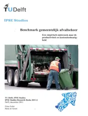 Omslag van Benchmark gemeentelijk afvalbeheer