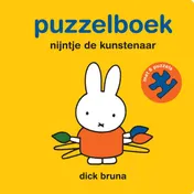 Omslag van puzzelboek nijntje de kunstenaar
