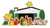 Omslag van Houten kerststal