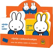 Omslag van display nijntje cadeauboekjes nijntje en vader | nijntje en moeder