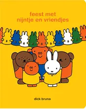 Omslag van feest met nijntje en vriendjes