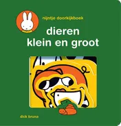 Omslag van nijntje doorkijkboek, dieren klein en groot