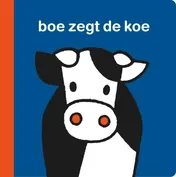Omslag van Boe zegt de koe XL kartonboek