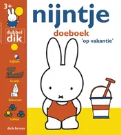 Omslag van nijntje doeboek op vakantie